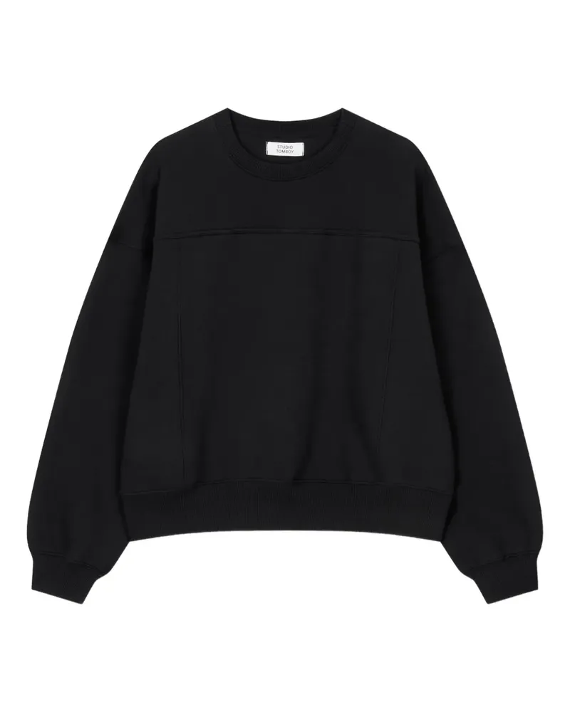 STUDIO TOMBOY fleece-lined sweatshirt - Schwarz Schwarz
