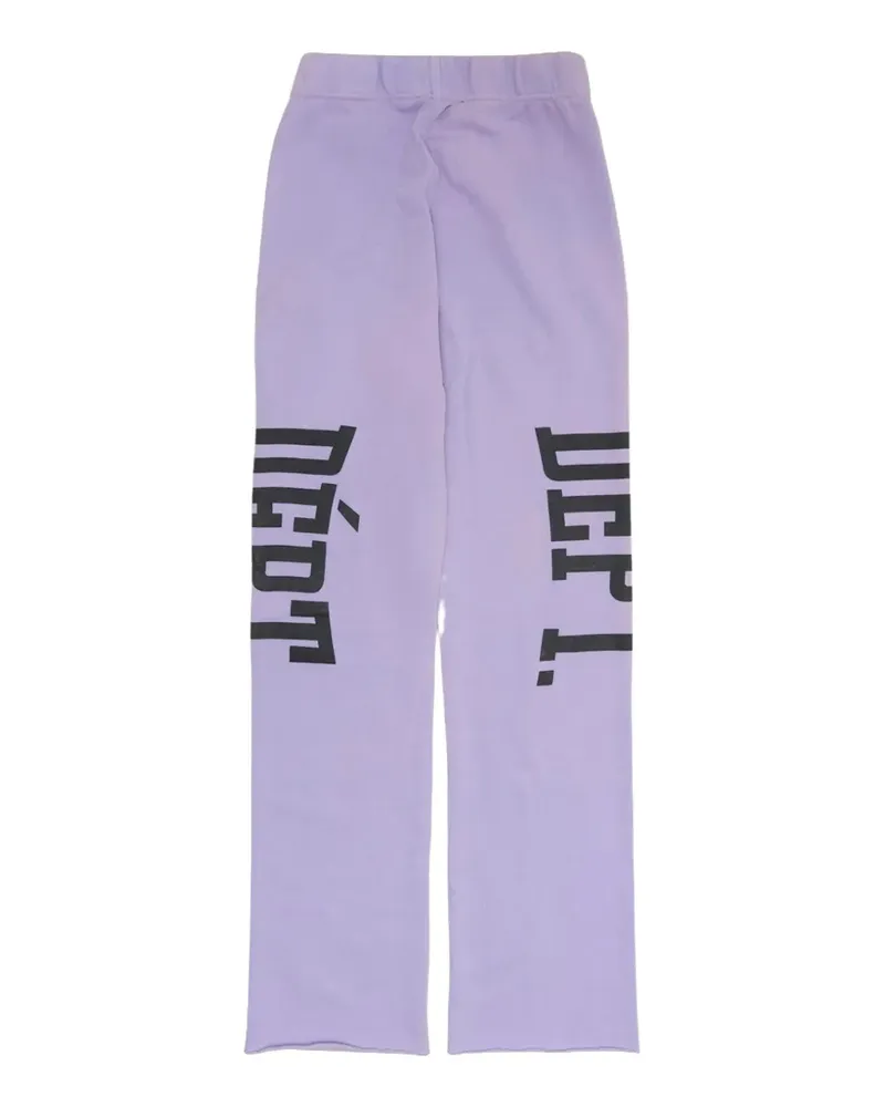GALLERY DEPT. logo-print track pants - Violett Violett