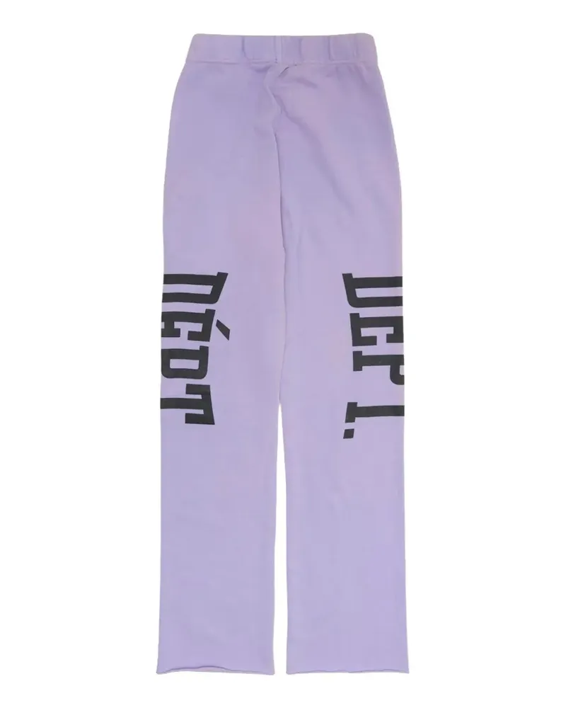 GALLERY DEPT. Jogginghose mit Logo-Print - Violett Violett