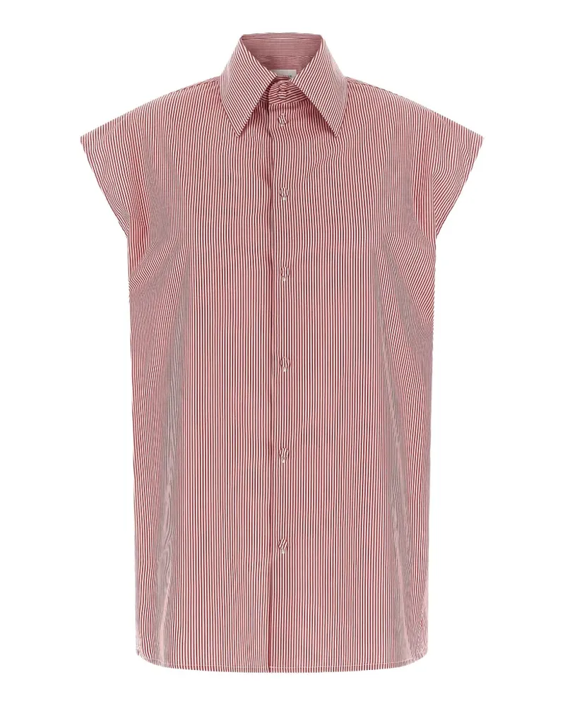 ARMARIUM Gestreiftes Malik Hemd mit klassischem Kragen - Rot Rot