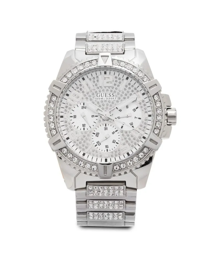 Guess Frontier 48mm - Silber Silber