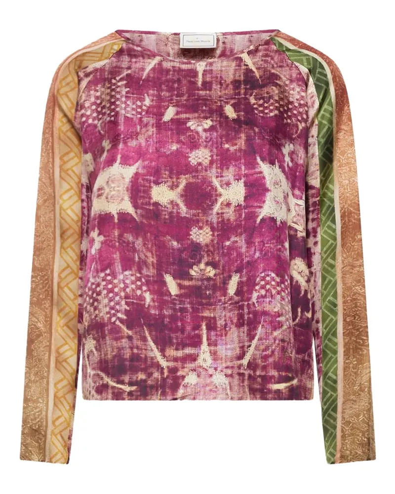 Pierre-Louis Mascia patterned shirt - Rosa Rosa