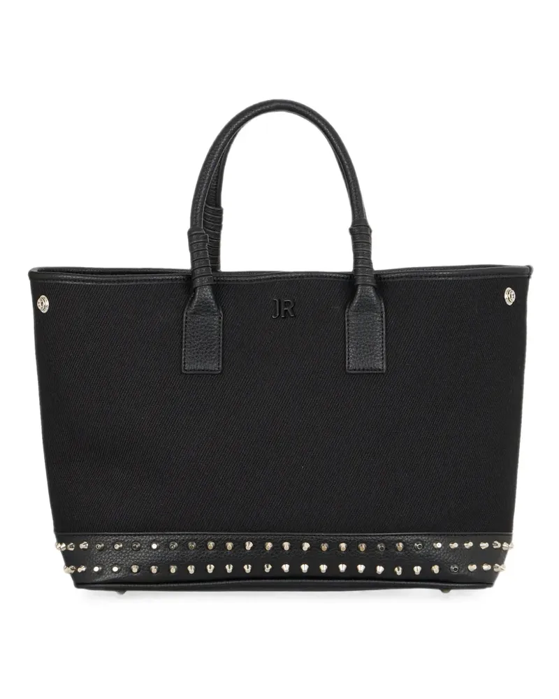 John Richmond studded tote bag - Schwarz Schwarz