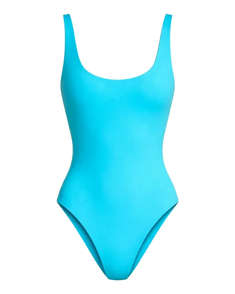 bond-eye Wendbarer Badeanzug mit eckigem Ausschnitt - Blau Blau