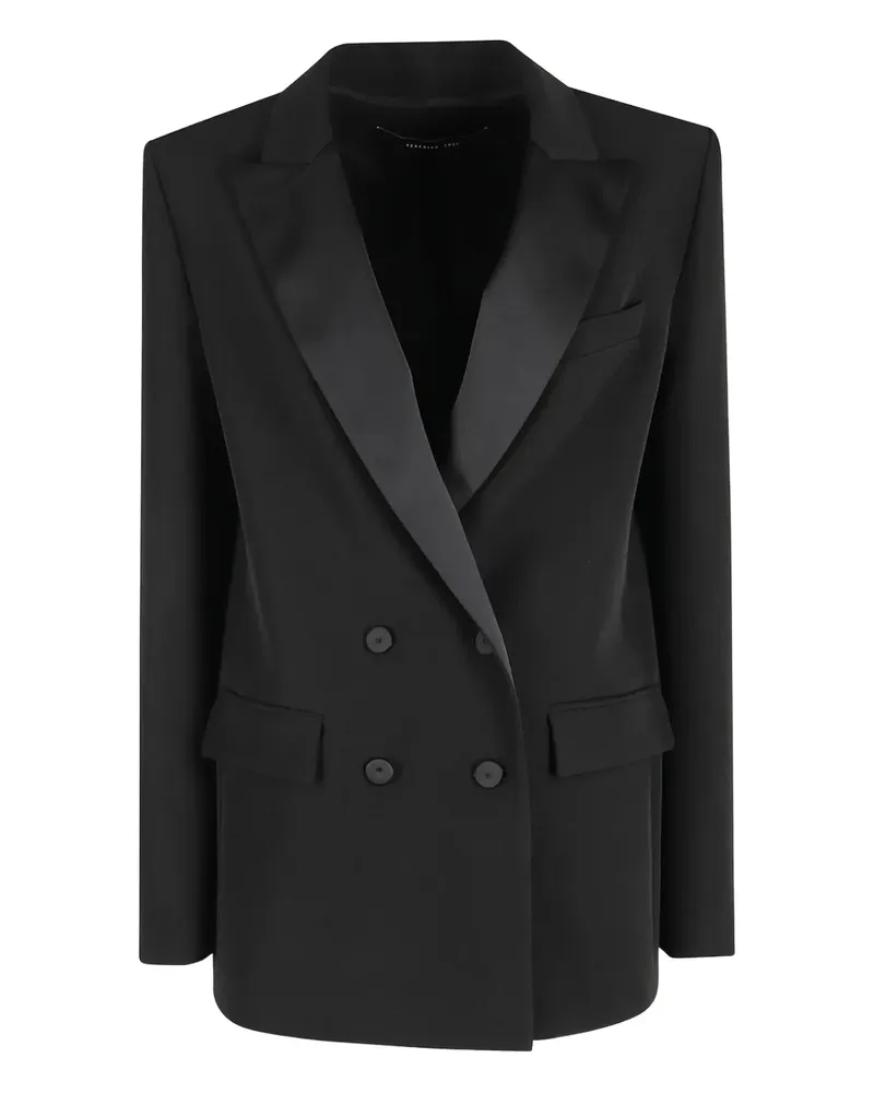 Federica Tosi double-breasted jacket - Schwarz Schwarz