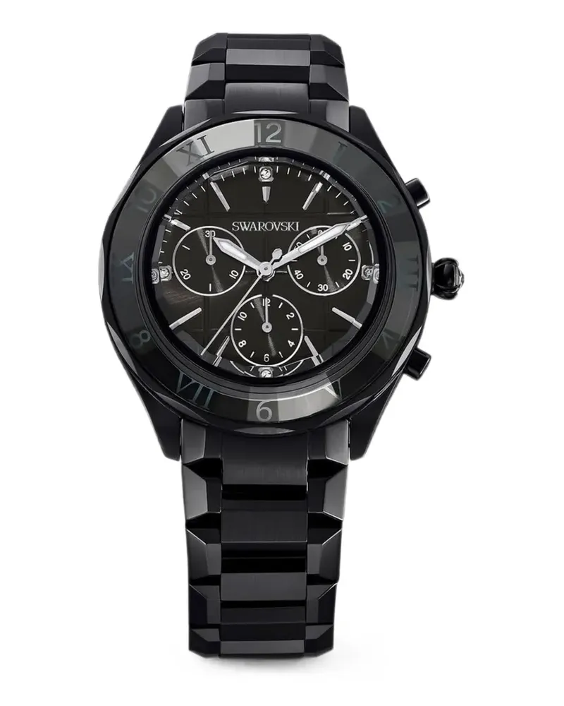 Swarovski Dextera Chronograph 39mm - Schwarz Schwarz