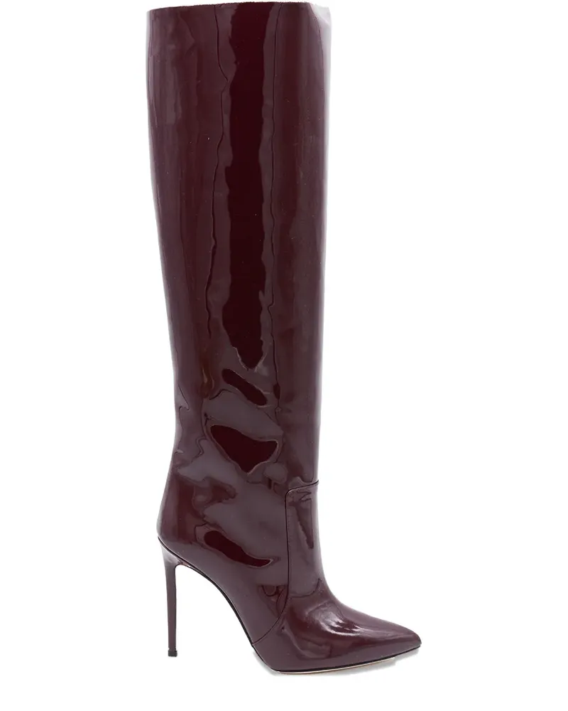 Paris Texas Stiletto-Stiefel 105mm - Rot Rot