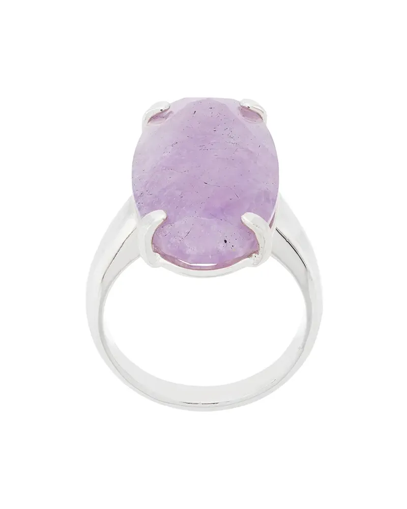 Wouters & Hendrix Technofossils' Ring mit Amethyst - Metallic Metallic