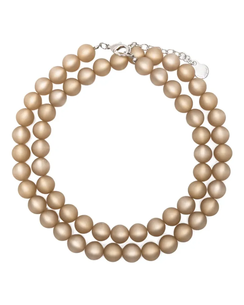 Emporio Armani Halskette mit Perlen - Nude Nude