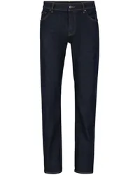 HUGO BOSS Halbhohe Straight-Leg-Jeans Blau