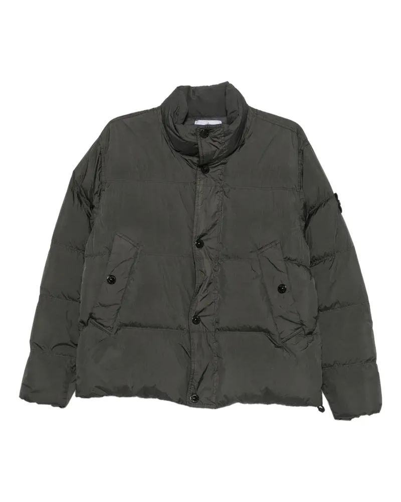 Stone Island zip-up jacket - Grau Grau