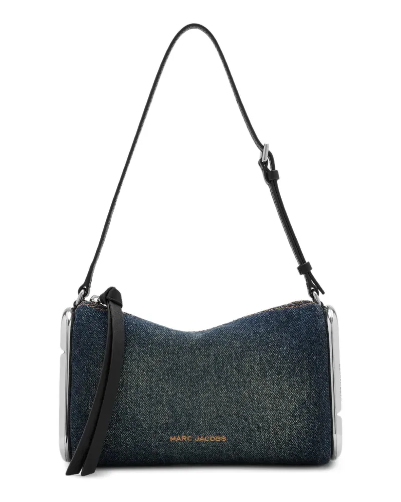 Marc Jacobs Kleine Scene Schultertasche aus Jeans - Blau Blau