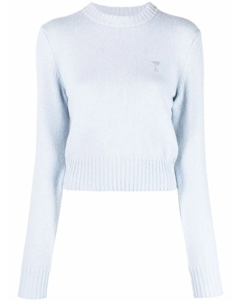 AMI Paris Ami de Coeur Kaschmirpullover - Blau Blau