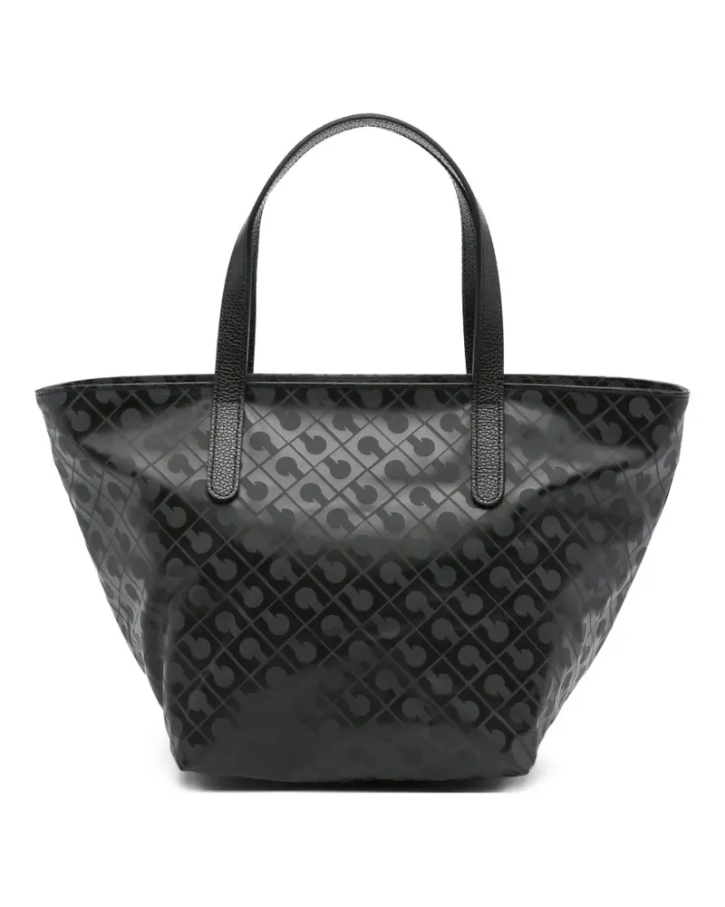 Gherardini Shopper mit Monogrammmuster - Grau Grau