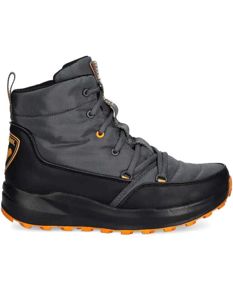 Rossignol Wattierte Podium Stiefel mit Kordelzug - Grau Grau