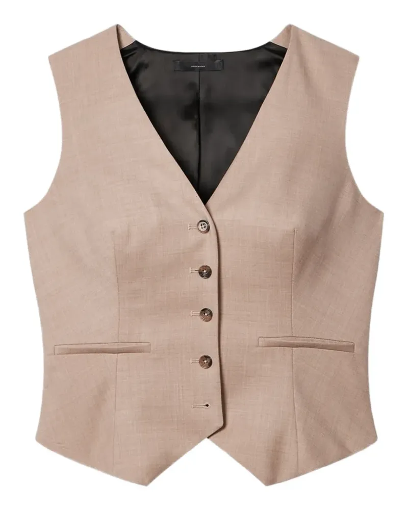 Paul Smith Weste mit Knöpfen - Nude Nude