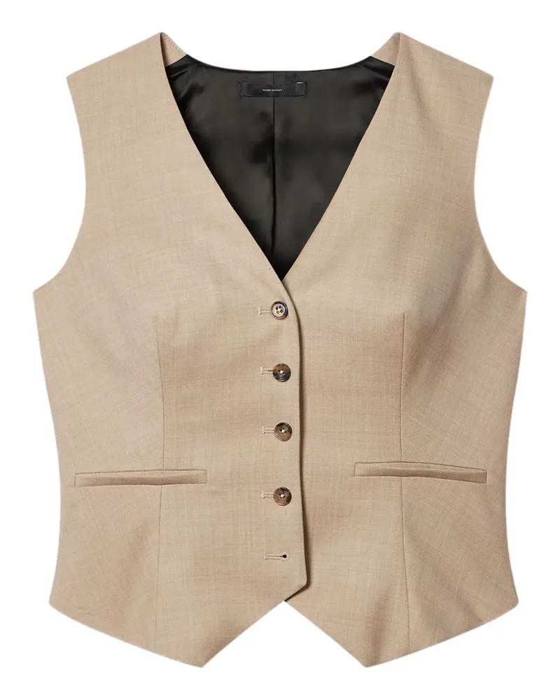 Paul Smith Weste mit Knöpfen - Nude Nude