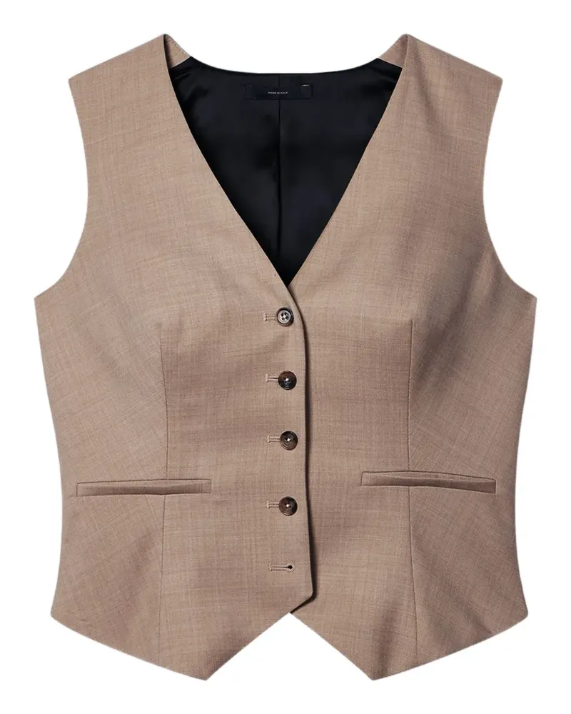 Paul Smith Weste mit Knöpfen - Nude Nude