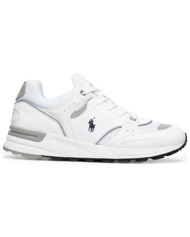 Ralph Lauren Sneakers mit Pony-Stickerei - Weiß Weiß