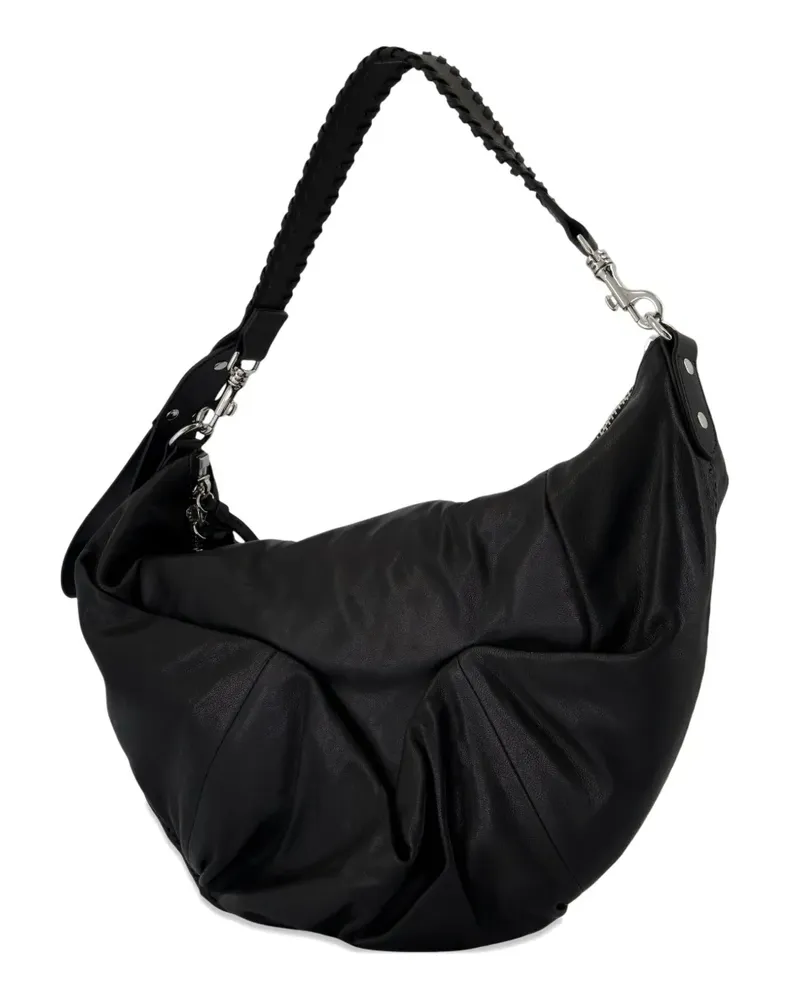Vivienne Westwood Mittelgroße Agnes Schultertasche - Schwarz Schwarz