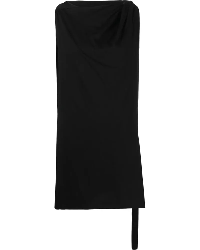 DRKSHDW by Rick Owens Drapierte Tunika - Schwarz Schwarz