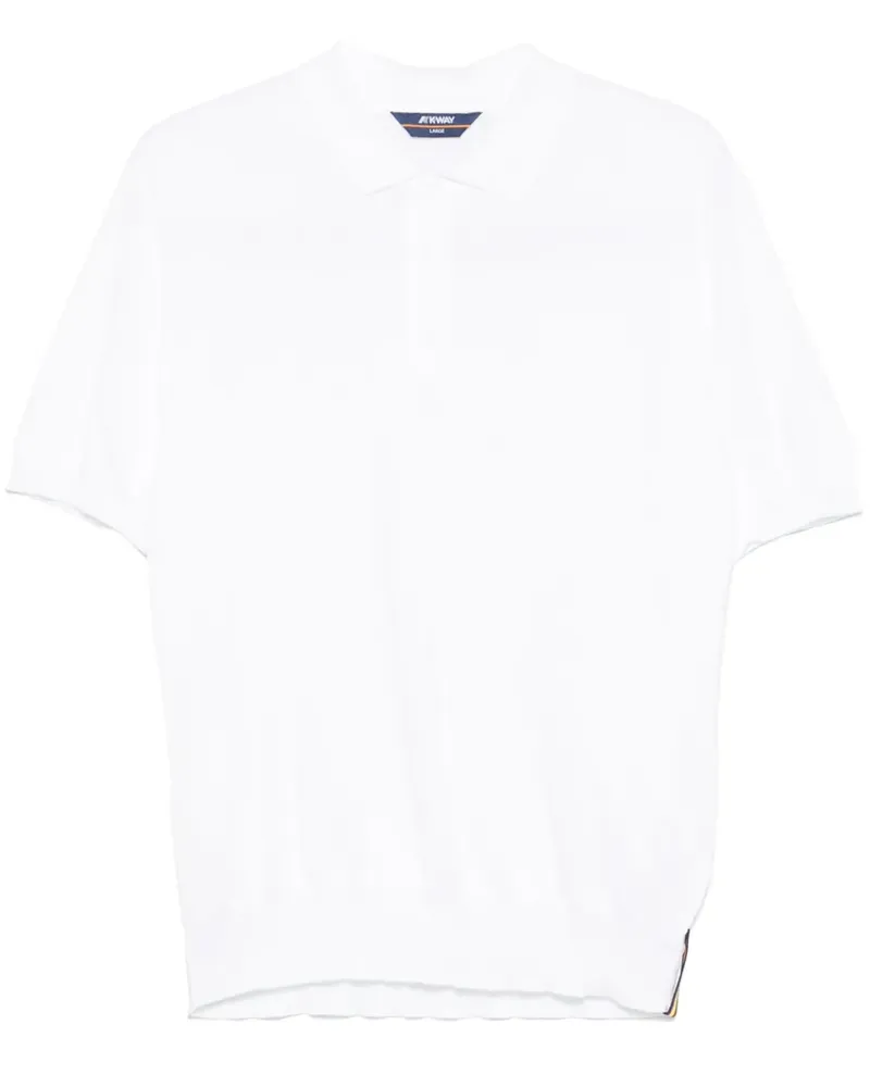 K-Way Pleyne Poloshirt - Weiß Weiß