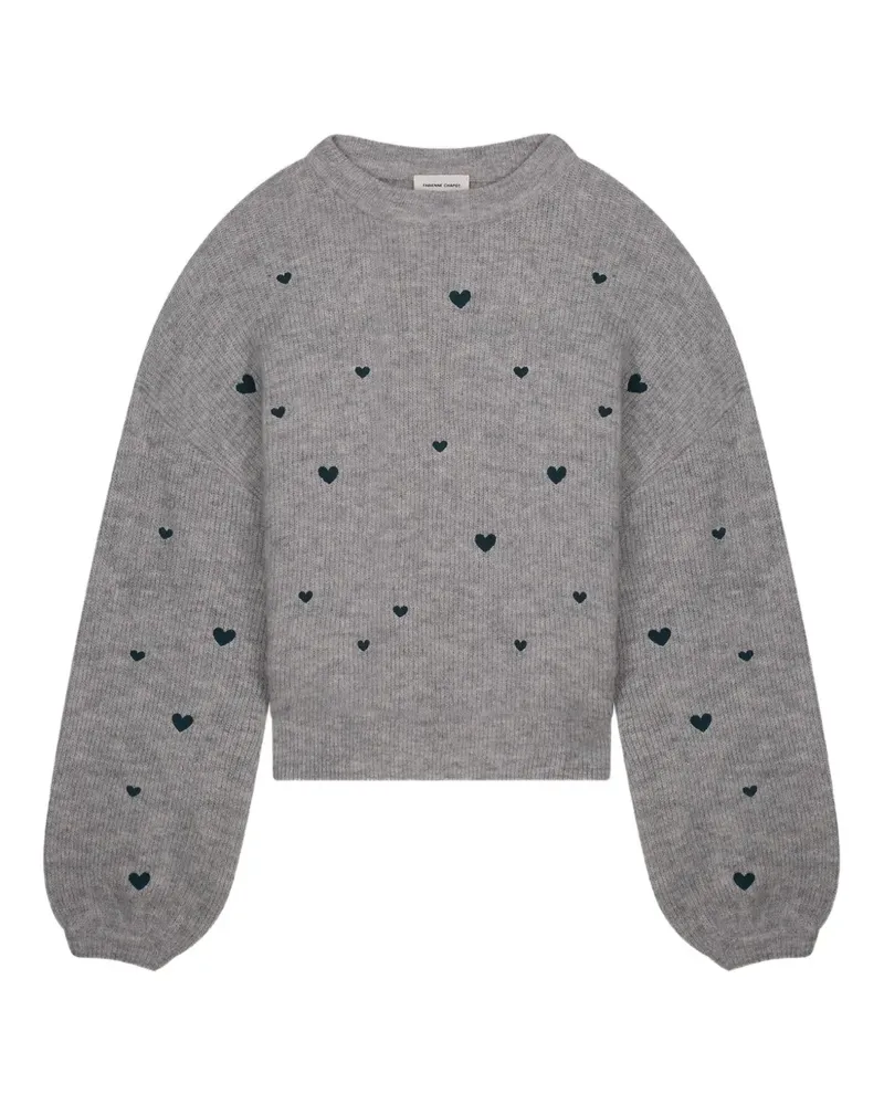 Fabienne Chapot Pullover mit Rundhalsausschnitt - Grau Grau