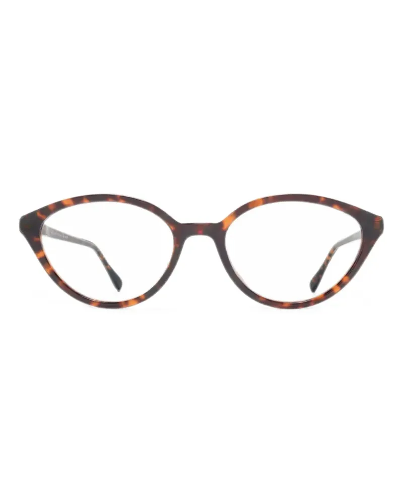 Mykita Nuria Brille mit ovalem Gestell - Braun Braun