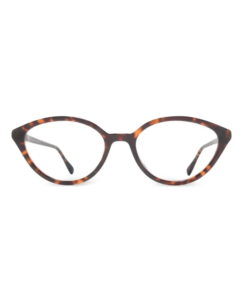 Mykita Nuria havana oval-frame glasses - Braun Braun