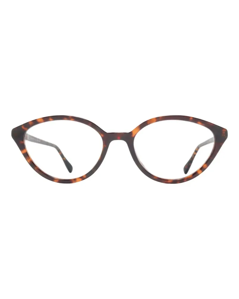 Mykita Nuria havana oval-frame glasses - Braun Braun