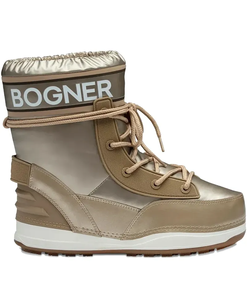 Bogner La Plagne 14 A lace-up snow boots - Nude Nude