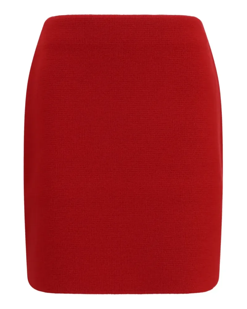 Fabiana Filippi Rock mit Stretchbund - Rot Rot