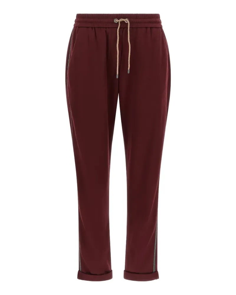 Brunello Cucinelli Monile track pants - Rot Rot