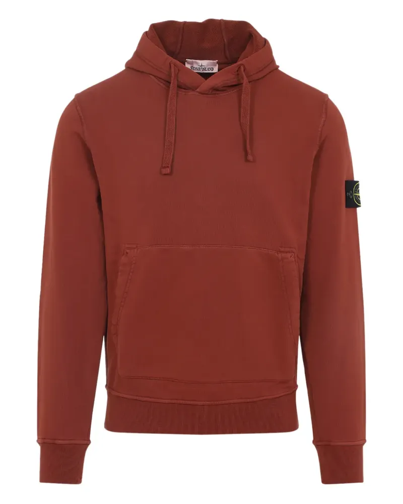 Stone Island Hoodie mit Logo - Orange Orange