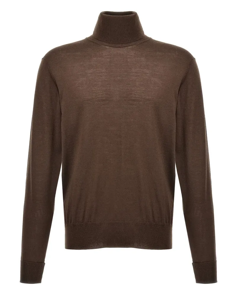 PT TORINO Merino-Pullover - Braun Braun