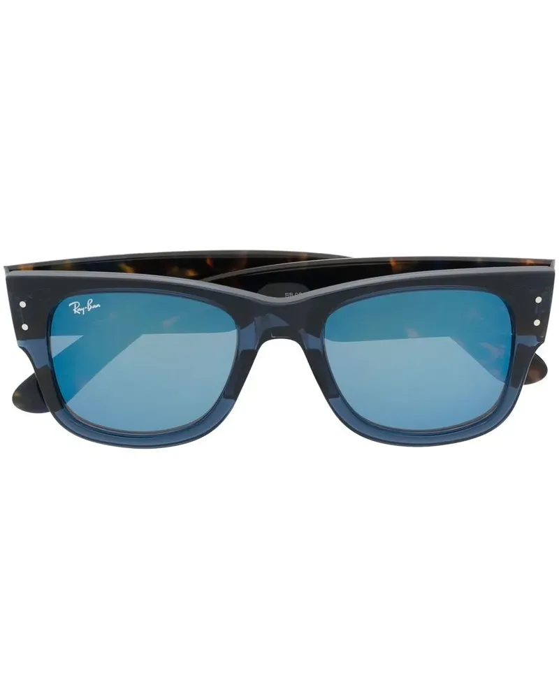 Ray Ban Mega Sonnenbrille im Wayfarer-Design - Blau Blau