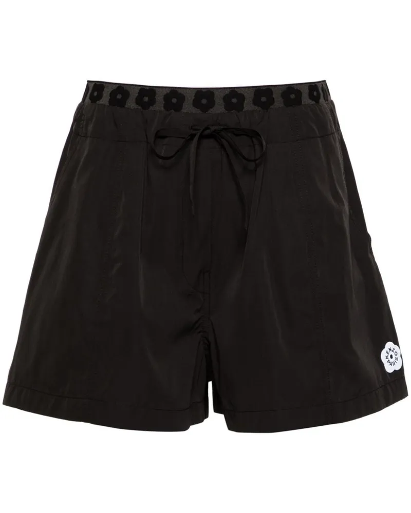 Kenzo Boke 2.0 Mini-Shorts mit Kordelzug - Schwarz Schwarz