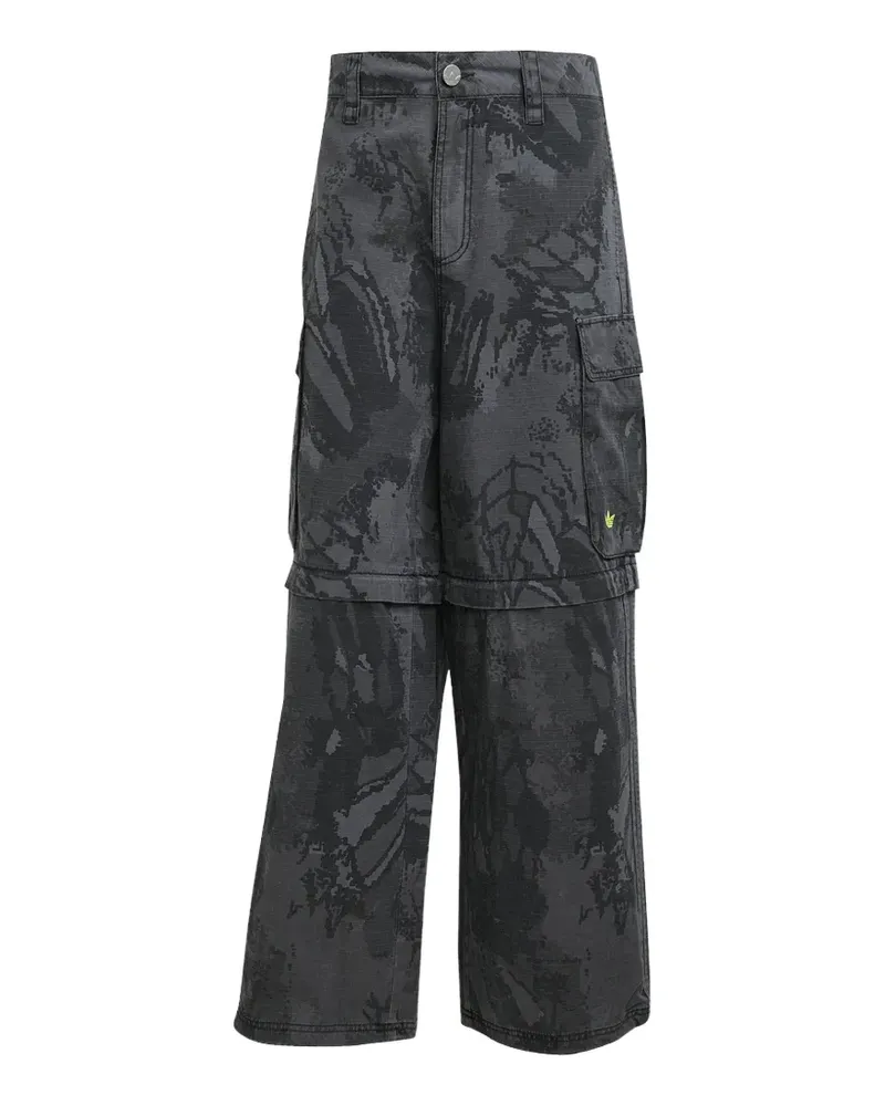 adidas Cargohose mit Reißverschluss - Grau Grau