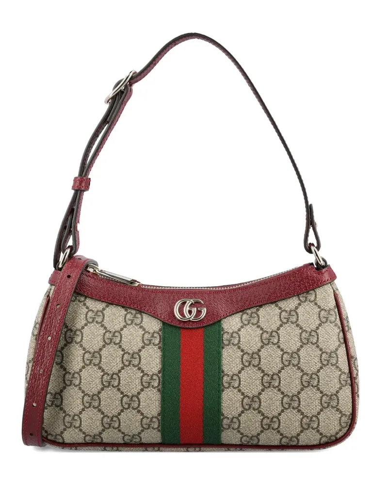 Gucci GG-motif shoulder bag - Nude Nude