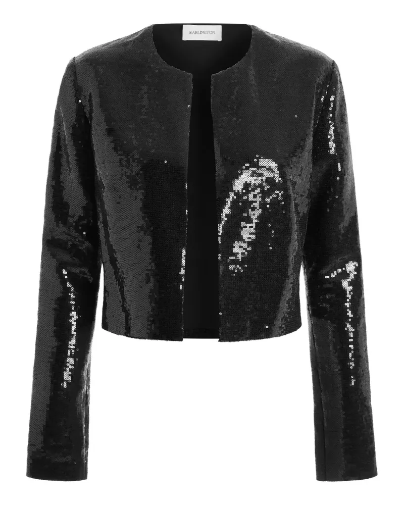 16ARLINGTON Keid Cardigan - Schwarz Schwarz