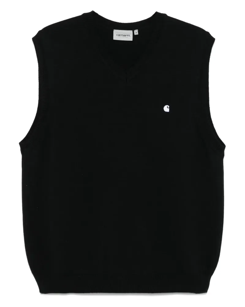 Carhartt WIP Madison Weste - Schwarz Schwarz
