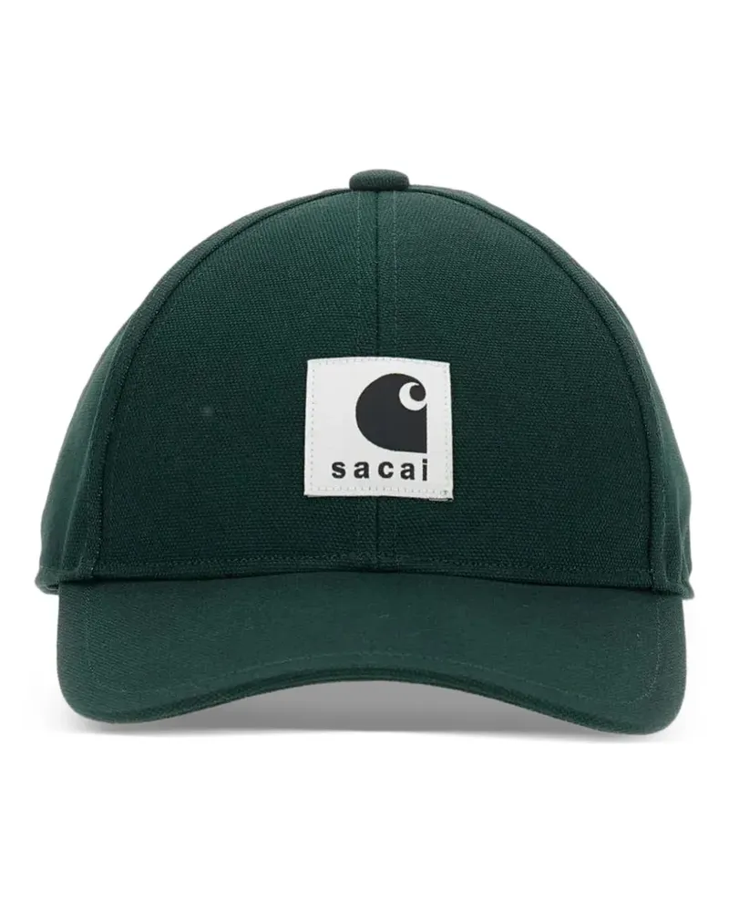 Carhartt WIP x Sacai Hut mit Logo-Patch - Grün Grün
