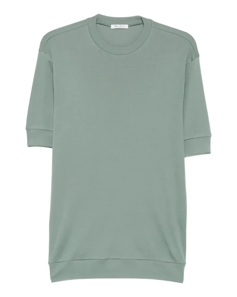 Stefan Brandt T-Shirt mit rundem Ausschnitt - Grün Grün