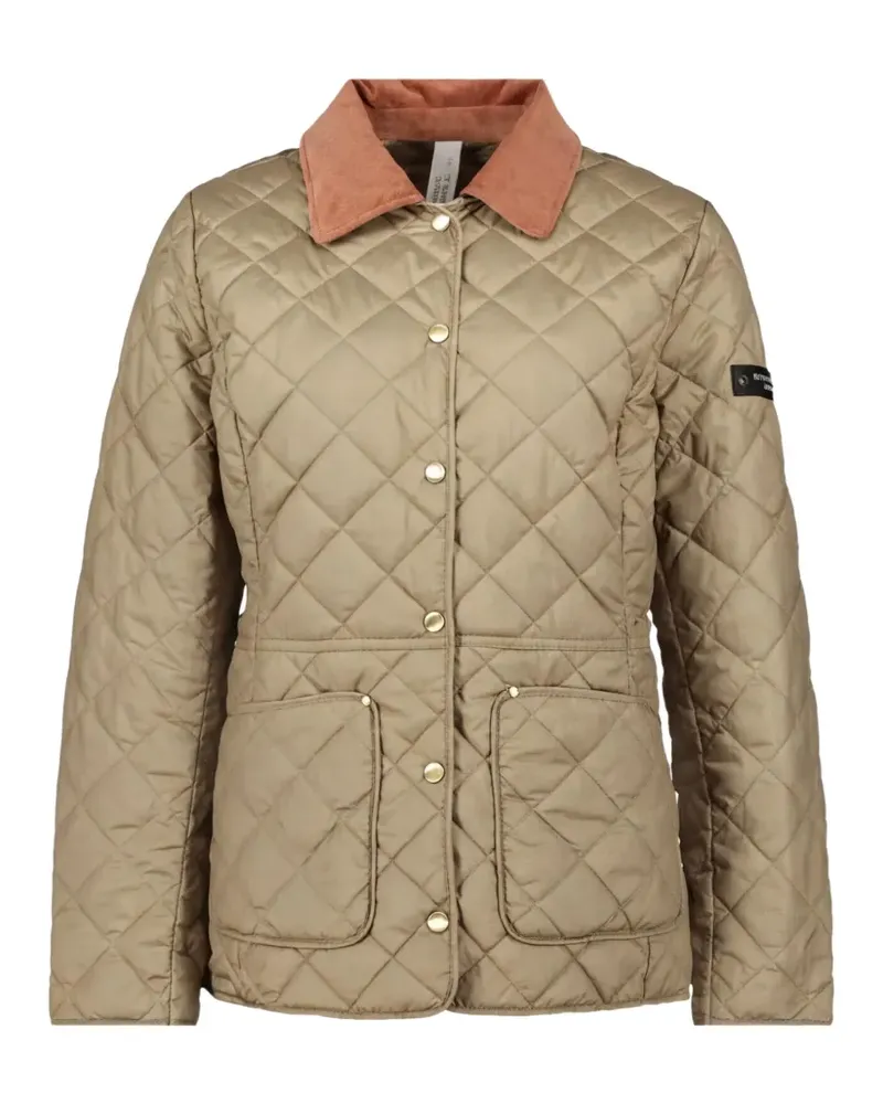 Betty Barclay Steppjacke mit Cordkragen - Grün Grün