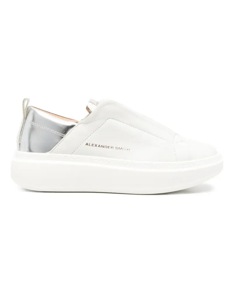 Alexander Smith Wembley slip-on sneakers - Weiß Weiß