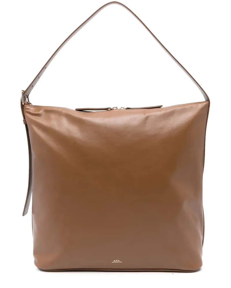 A.P.C. Vera Tote Bag - Braun Braun