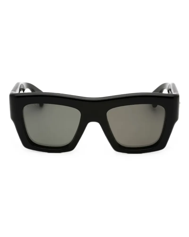 Gucci rectangle-frame sunglasses - Rot Rot