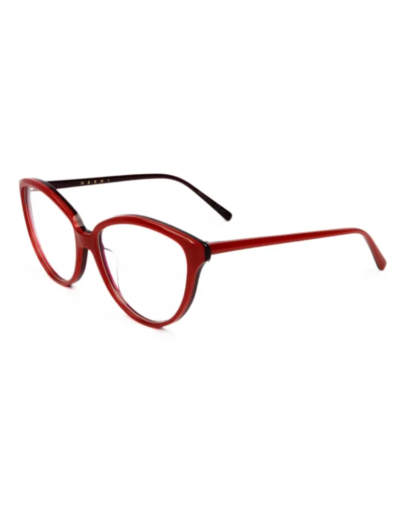 Marni Brille mit Cat-Eye-Gestell - Rot Rot