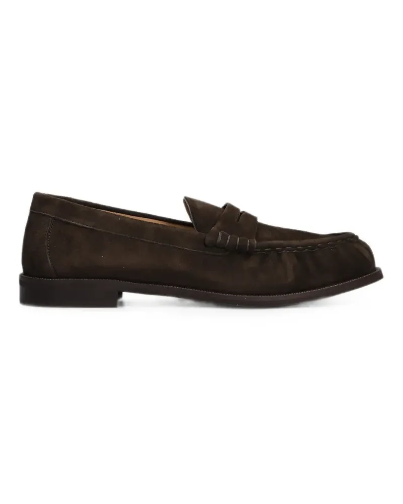 Julie Dee suede slip-on loafers - Braun Braun