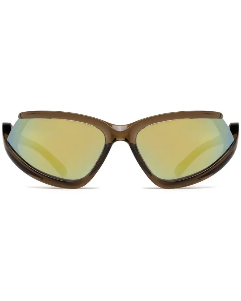 Balenciaga Side Xpander Cat-Eye-Sonnenbrille - Braun Braun